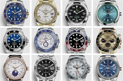 rolex ranges|all types of rolex watches.